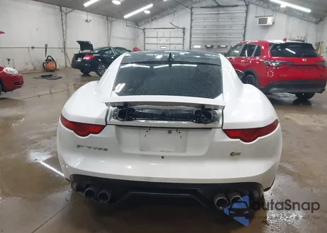 2015 Jaguar F-Type R из США, поврежденный, VIN SAJWA6DA3FMK21267